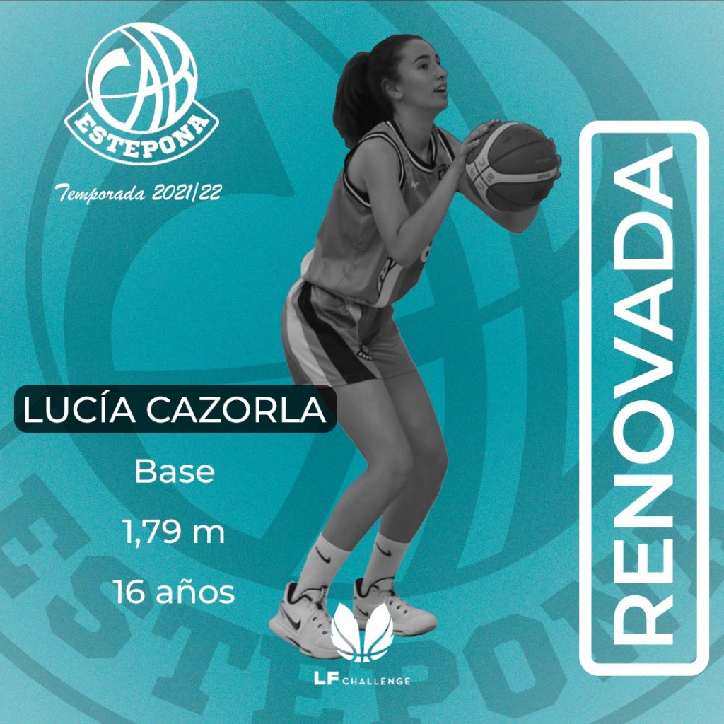 Lucía Cazorla seguirá creciendo en el CAB Estepona