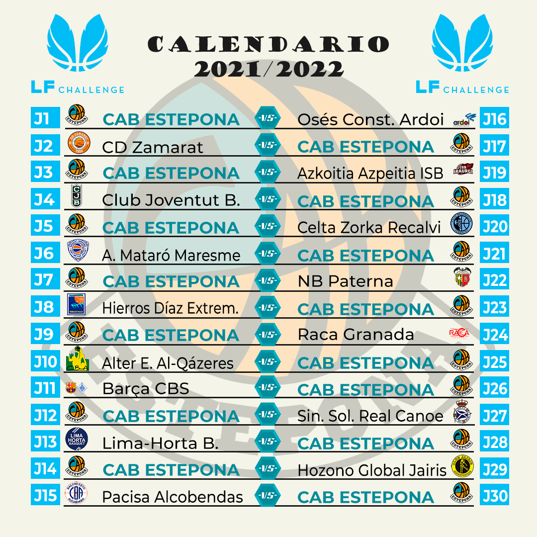 El CAB Estepona ya conoce el calendario para su debut en la nueva Liga Femenina Challenge