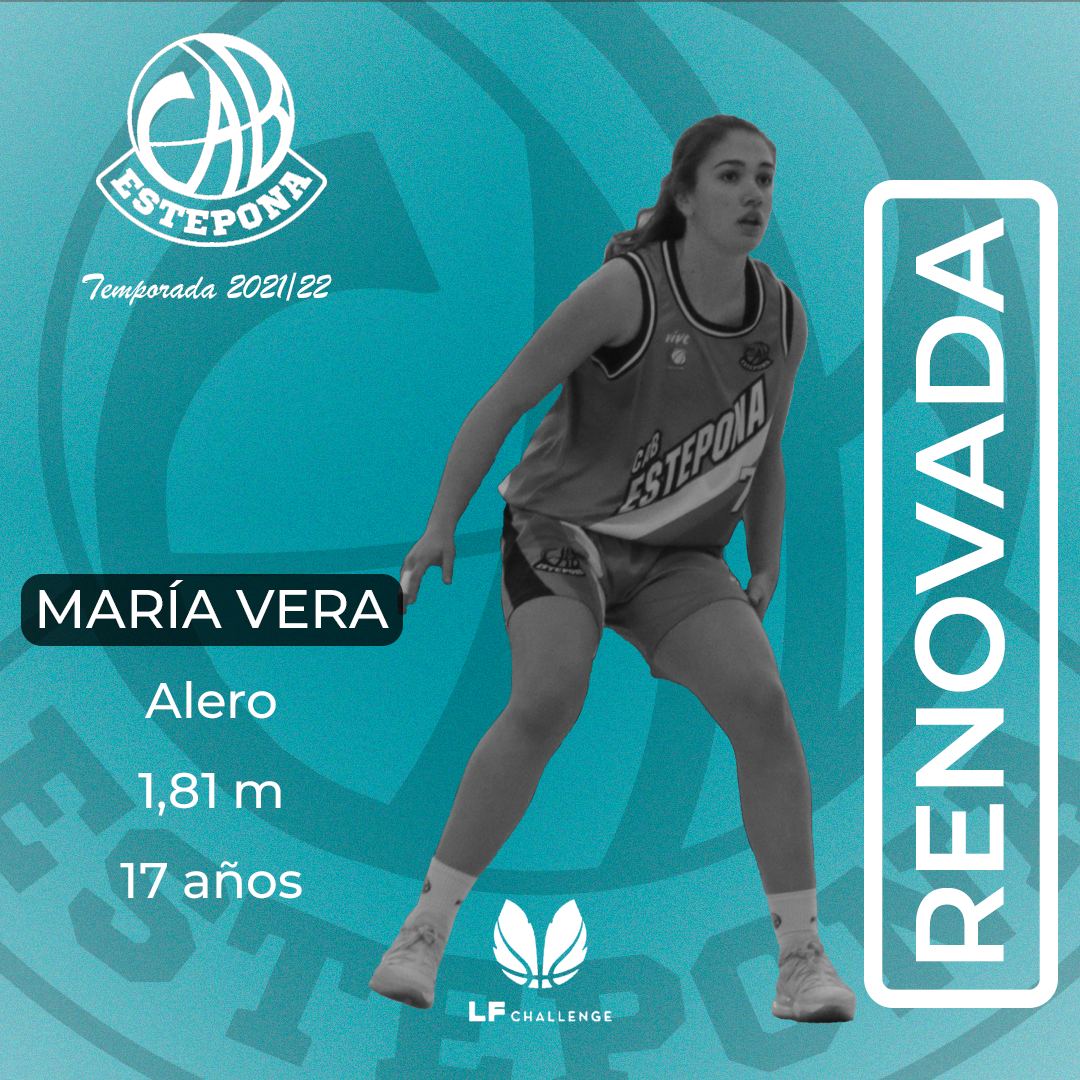 María Vera, tercera renovación del CAB Estepona
