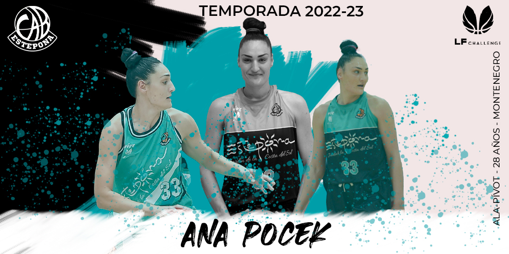 La MVP Ana Pocek seguirá una temporada más en el CAB Estepona Jardín de la Costa del Sol