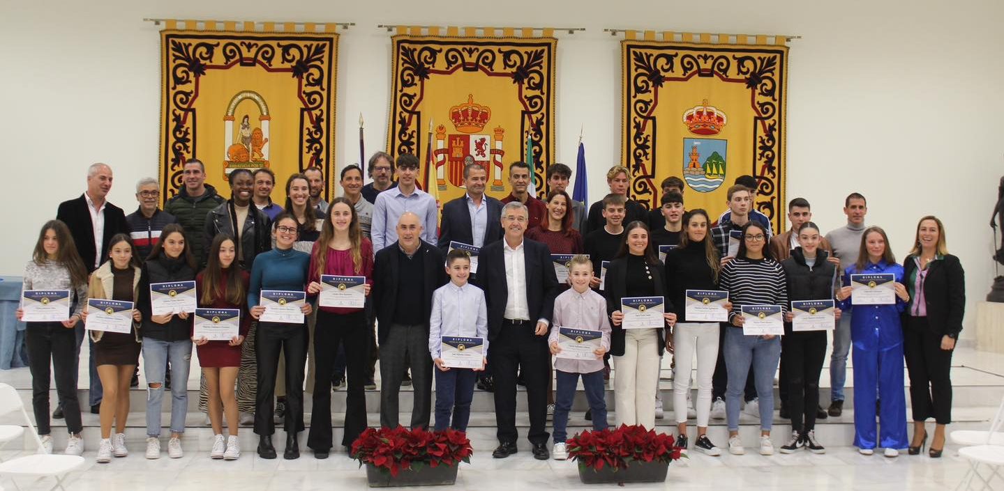 Seis canteranos, reconocidos por el Ayuntamiento de Estepona por sus logros deportivos de 2021