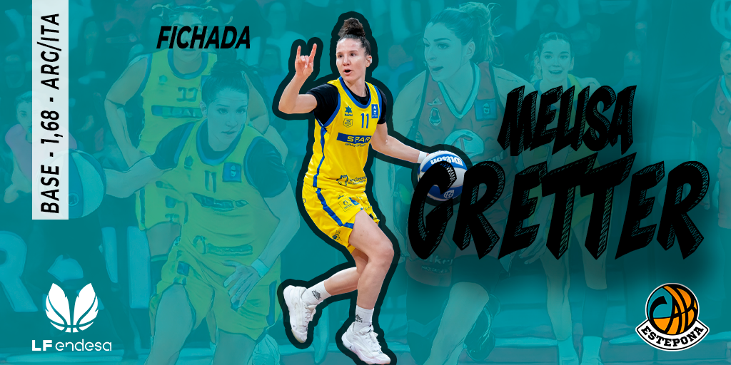 La internacional argentina Melisa Gretter se une al CAB Estepona para su debut en LF Endesa