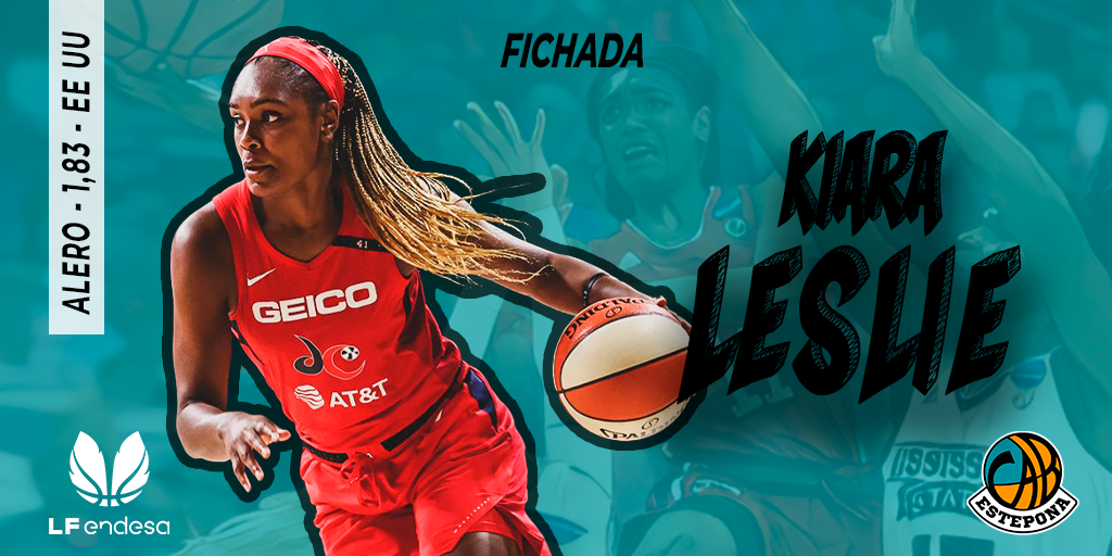 La alero Kiara Leslie, nueva pieza del CAB Estepona para el debut en LF Endesa