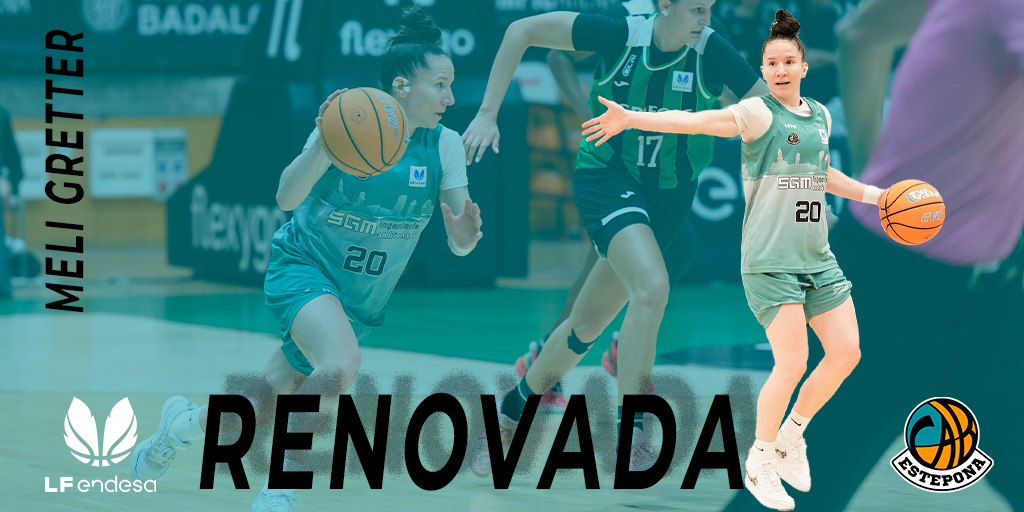 La magia de Meli Gretter seguirá haciendo vibrar al Pineda un año más en LF Endesa